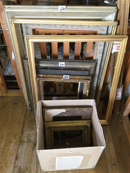 Gilt frames and others